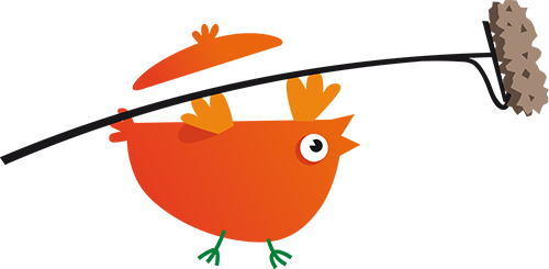 COcotte perchman, illustration par Franck Perrot